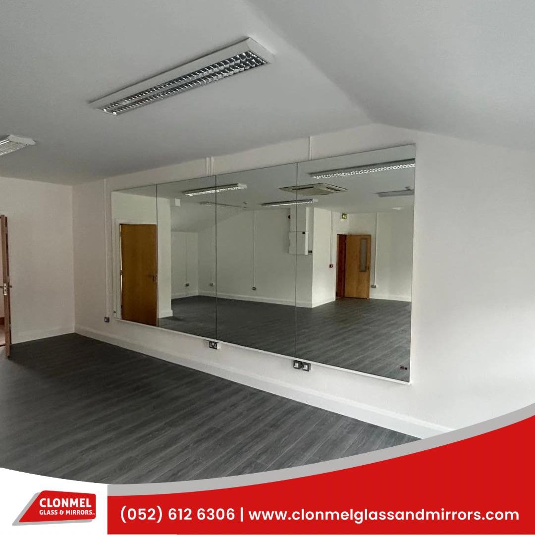 Glass Balustrade and Mirror fit out for a customer in Dunmore Cashel, Co.TipperaryReady to trans (1)