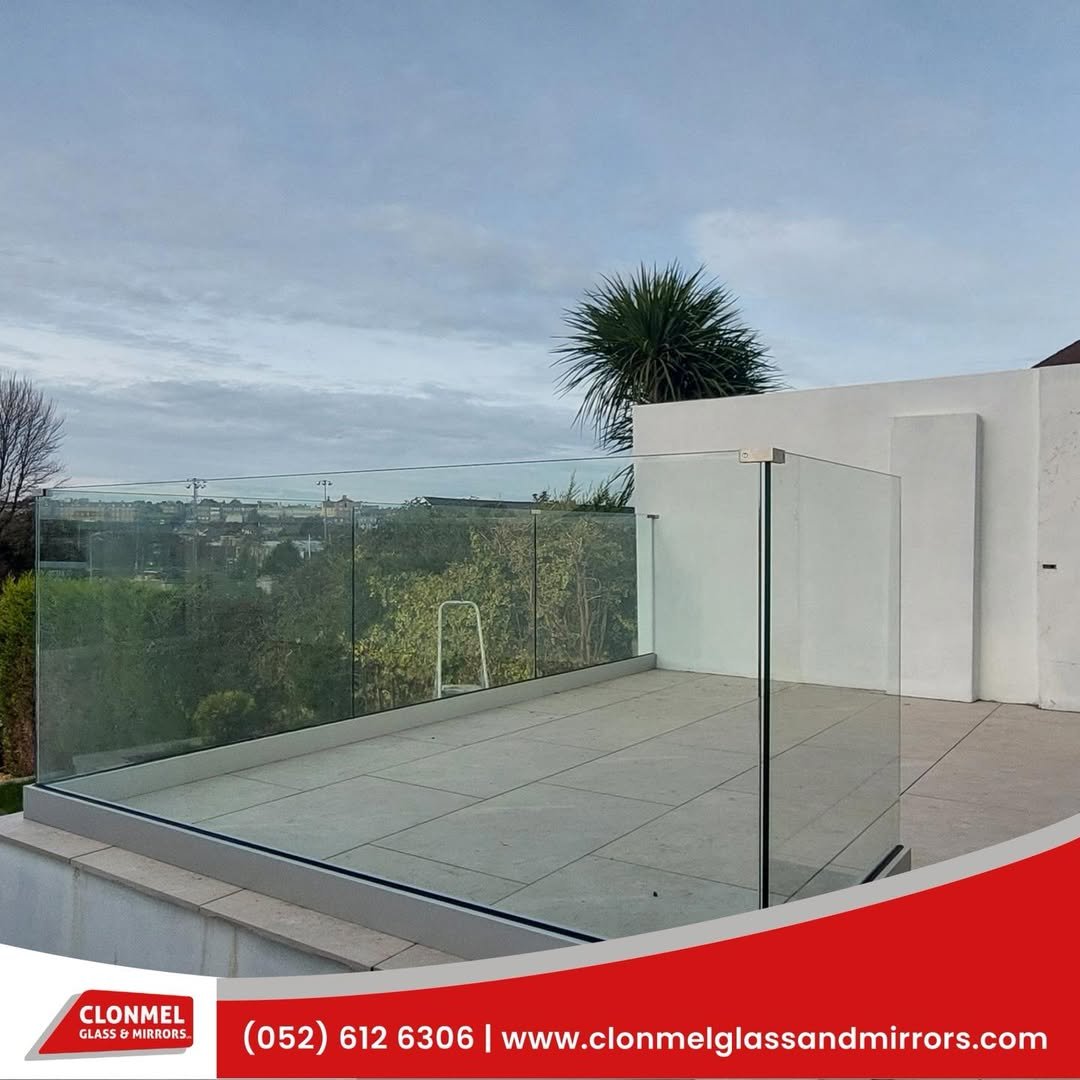 Glass Balustrade fitted in Co.Waterford this week 🙌🏻Ready to transform your space with elegant