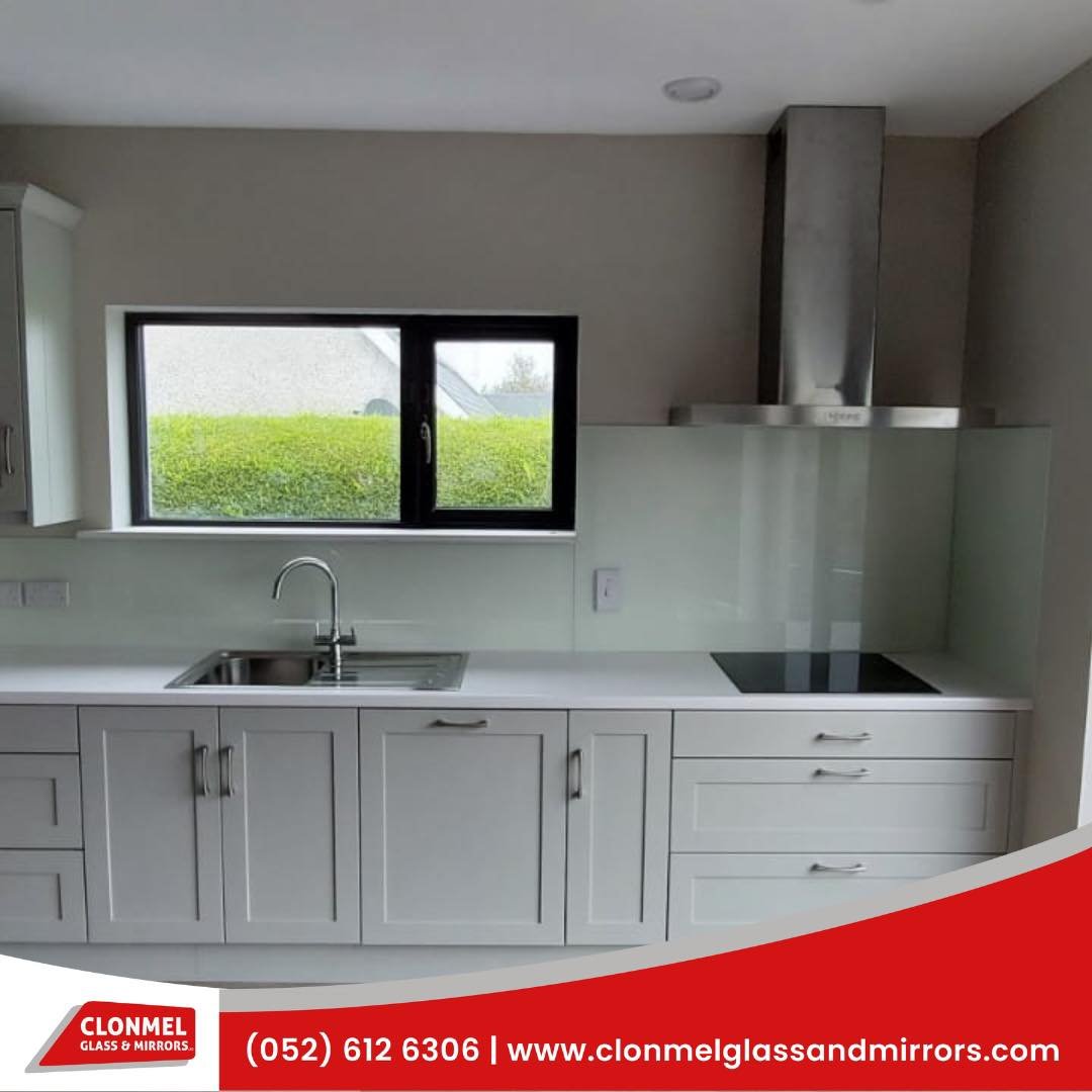 Glass Splashback Fitted In Killenaule today🪞Looking for something similar Contact us today ⤵️☎️