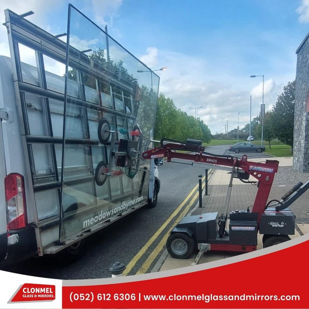 Glass replacement in Meadows & Byrne ✨Thinking of giving your space a stylish glass or mirror up