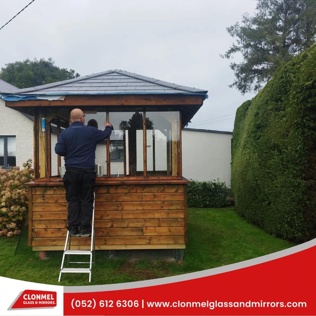 Outdoor Timber Shed Fitted with Glass Today for HSE in Mitchelstown, Co.CorkLooking for somethin